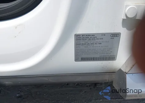 2020 Audi Q5 Premium Plus 45 Tfsi Quattro S Tronic from USA, damaged, VIN WA1BNAFY2L2043027